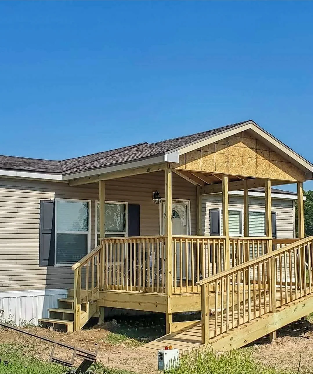 Custom deck in Northeast Oklahoma